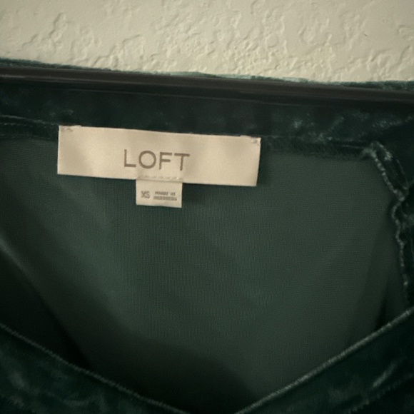 Loft Green Top - Picture 2 of 3